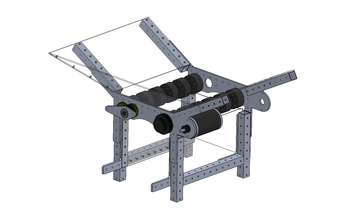 2024 FRC 3255比赛小车3D数模图纸 Solidworks设计